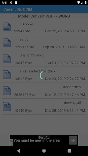 PDF to Word Converter: DOCX screenshot 3