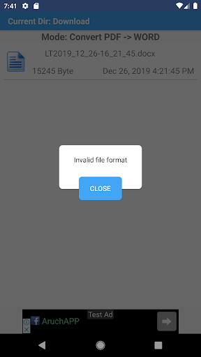 PDF to Word Converter: DOCX screenshot 5