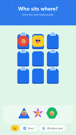 Seat Swap: Logic Puzzle screenshot 1