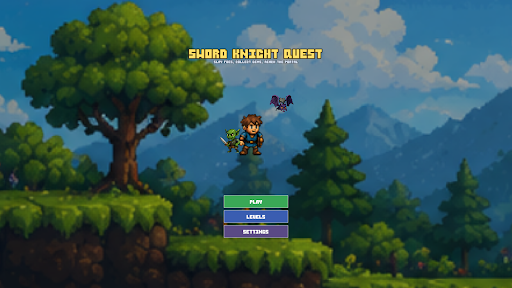 Sword Knight: Pixel Platformer screenshot 1