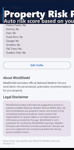 WindShield: Wind Alert App screenshot 3